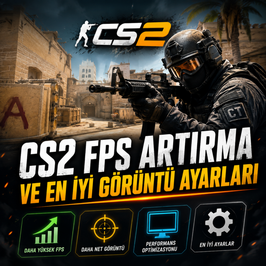CS2 FPS Artırma ve En İyi Görüntü Ayarları (2026 Güncel Rehber)